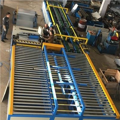 নালী গঠনের মেশিন স্কয়ার নালী লাইন উত্পাদন যন্ত্রপাতি